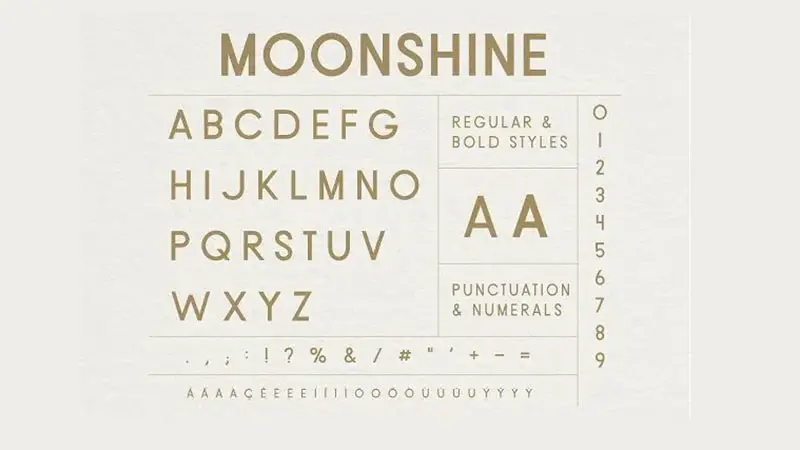 Moonshine Font Free Download