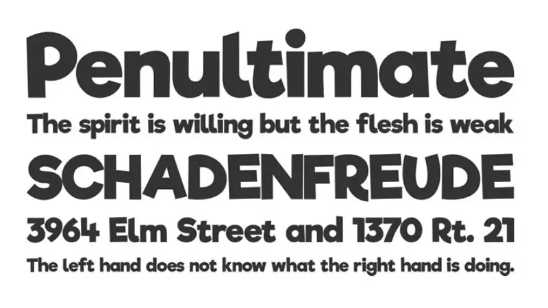 Riffic Font Family.