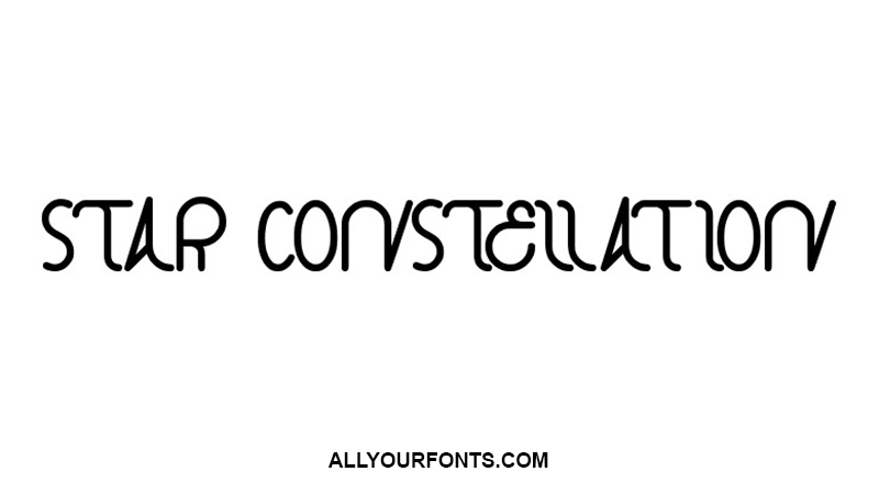 Constellation Font Family Free Download