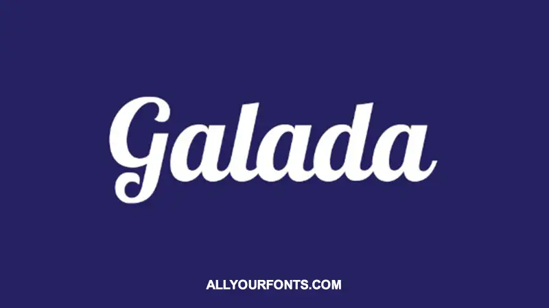 Galada Font Free Download