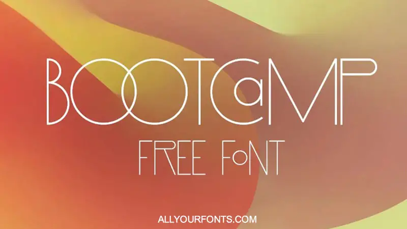 Bootcamp Font Free Download