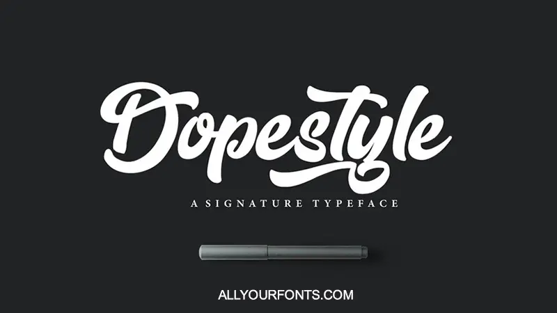 Dopestyle Font Free Download