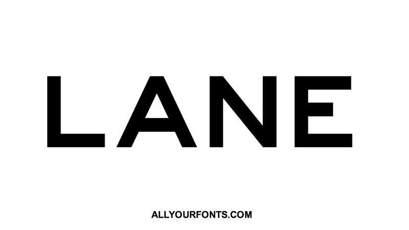 Lanee Font Free Download