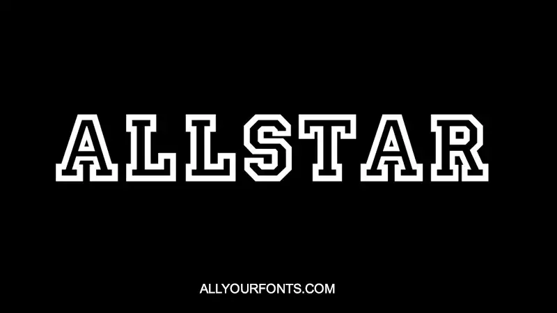 Allstar Font Family Free Download