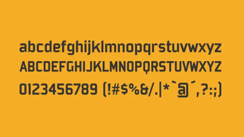 Bombardier Font Free Download