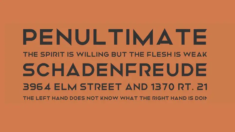 Mismo Font Family Download
