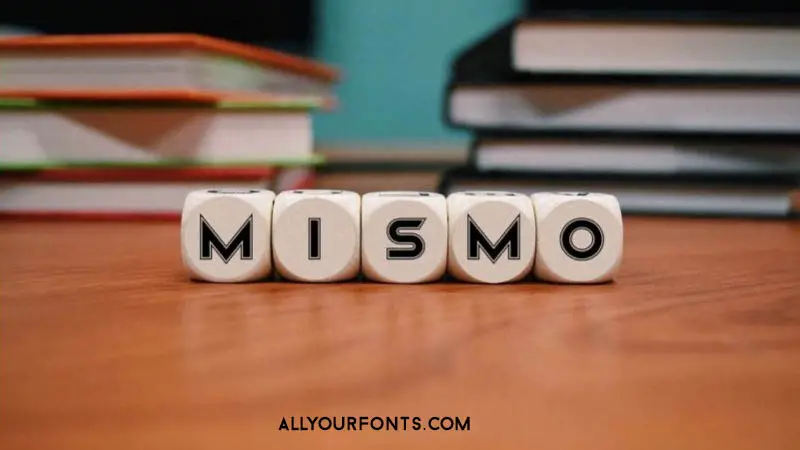 Mismo Font Free Download