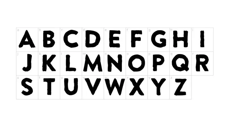 grotesque font