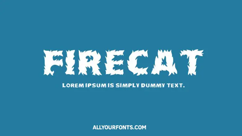 Firecat Font Free Download