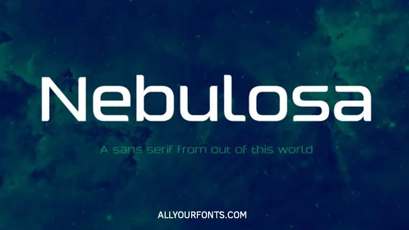 Nebulosa Font Free Download