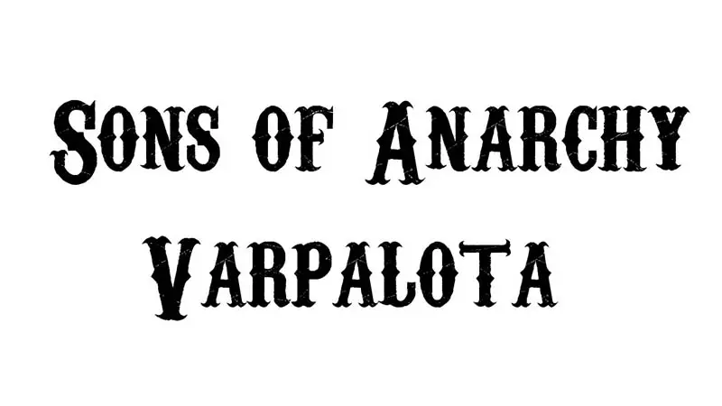 Sons of Anarchy Font Download