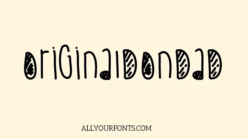 Original Don Dada Font Family Free Download