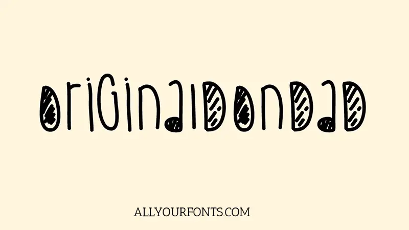 Original Don Dada Font Free Download